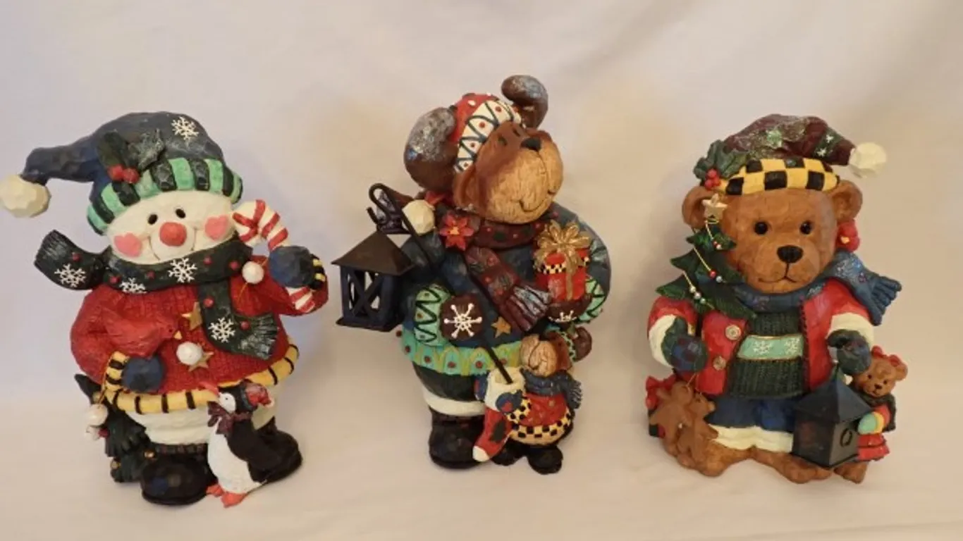 Christmas Resin Figures