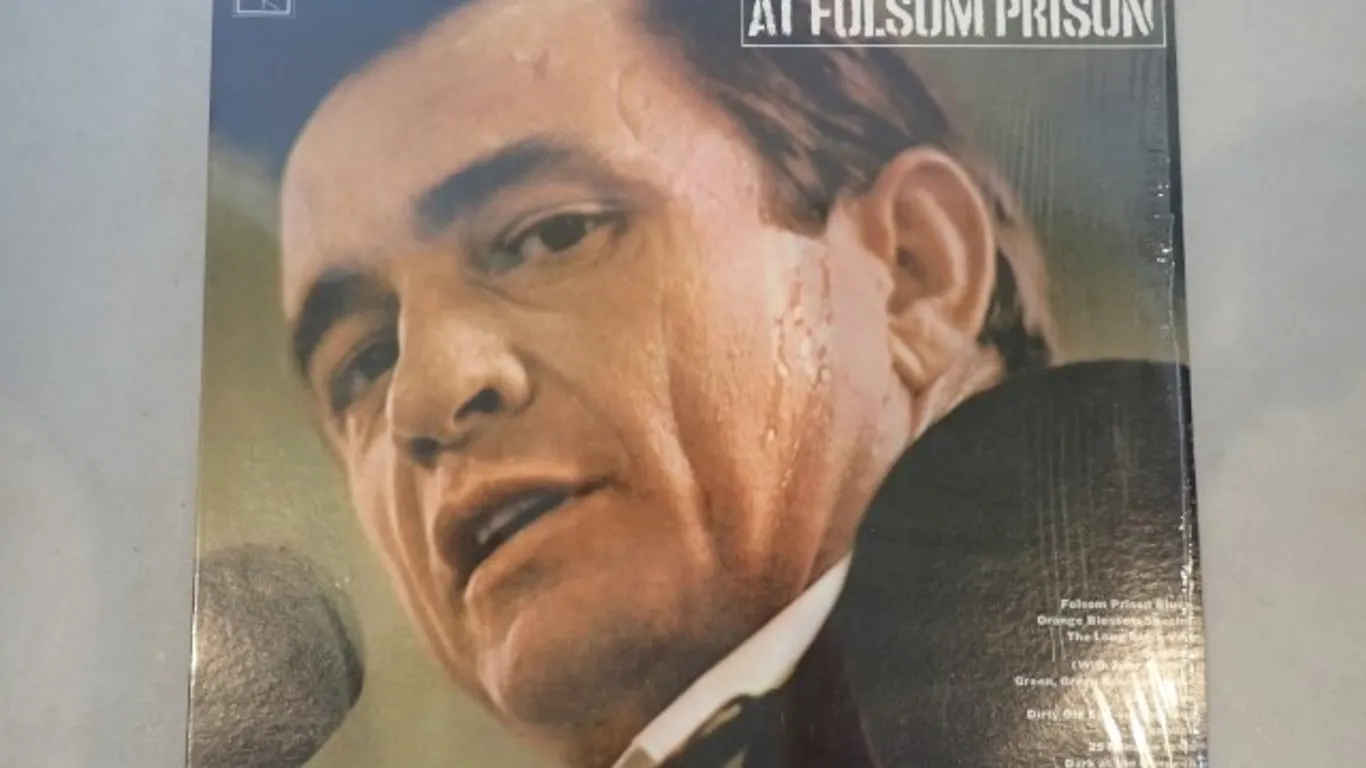 Johnny Cash "At Folsom Prison" LP
