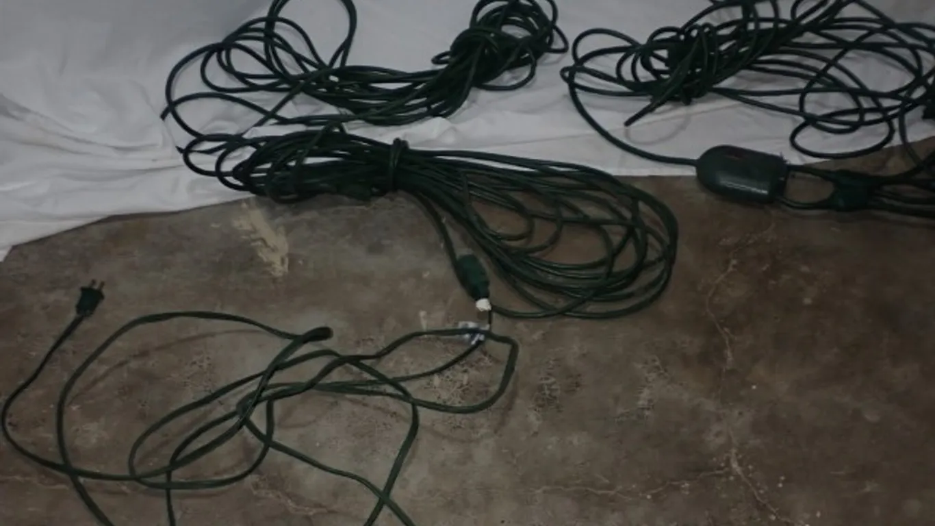 Four Extension Cords