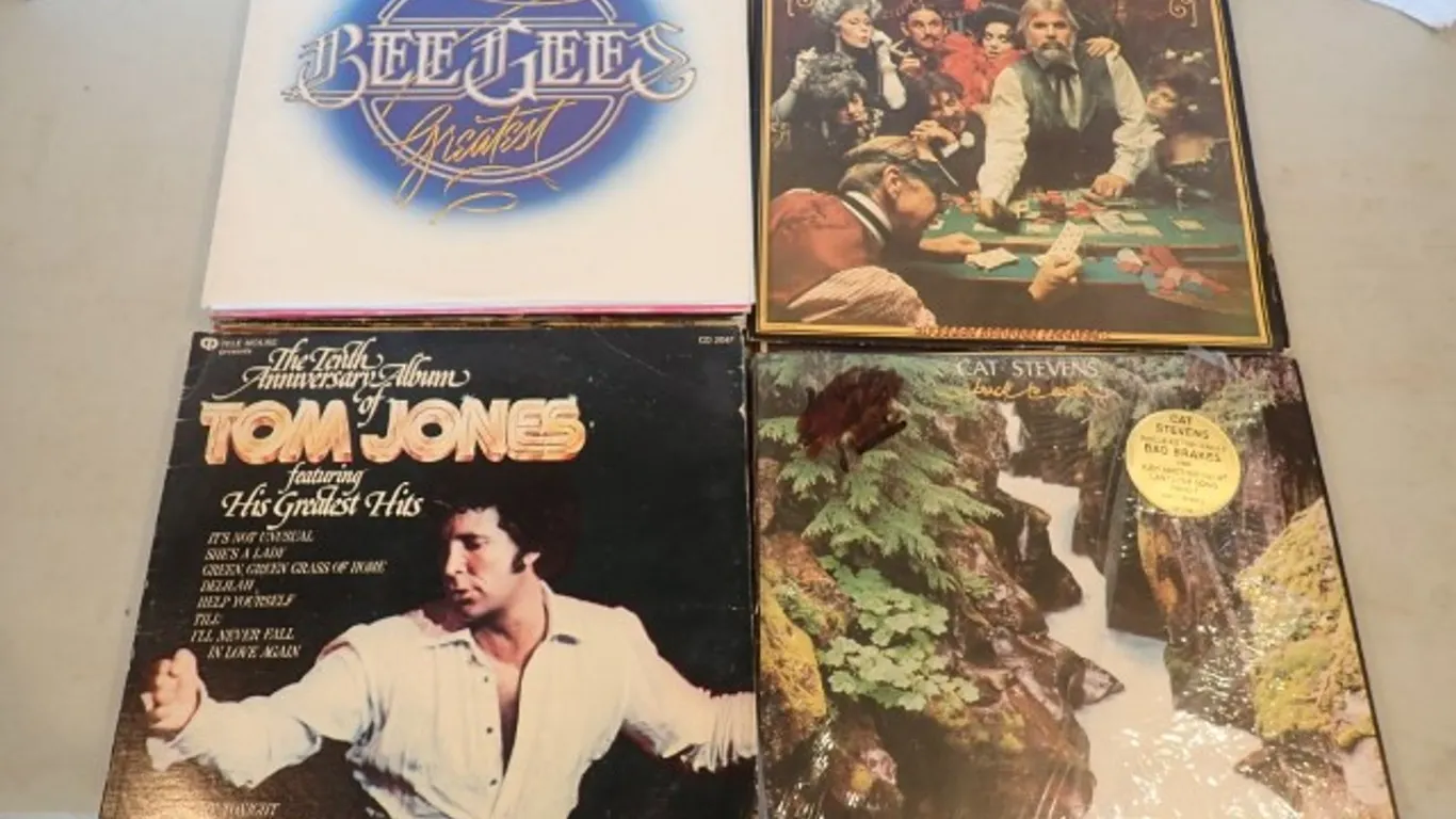 Country, Soft Rock and Disco LPs