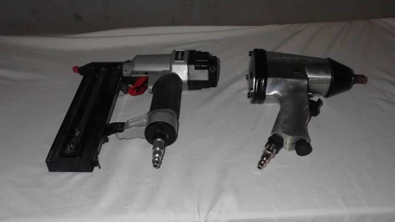 Husky Air Tools - Brad Nailer and 1/2" Impact Wrench