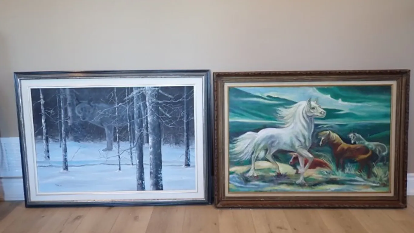Wolf & Stallion Art
