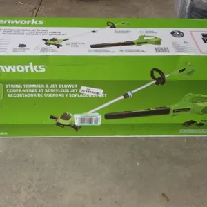 Greenworks String Trimmer and Jet Blower