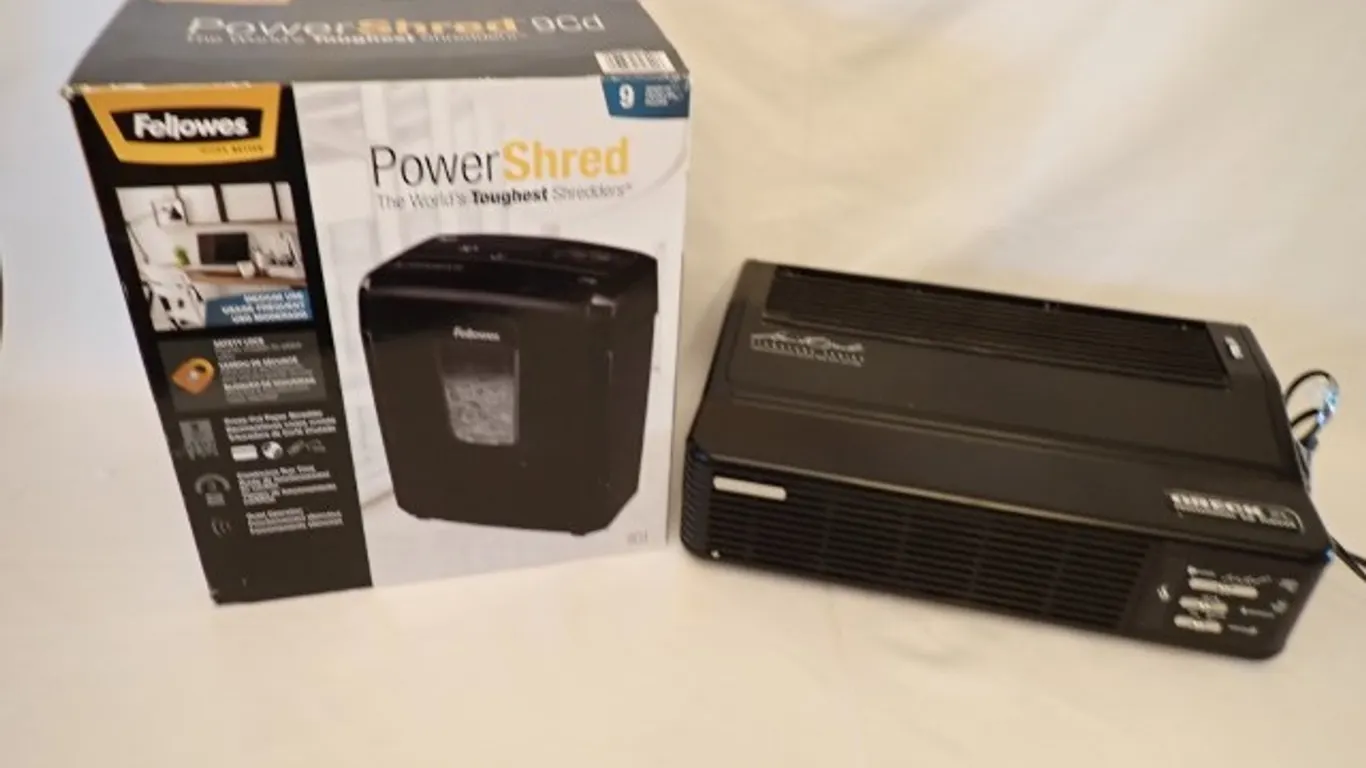 PowerShred and Air Purifier