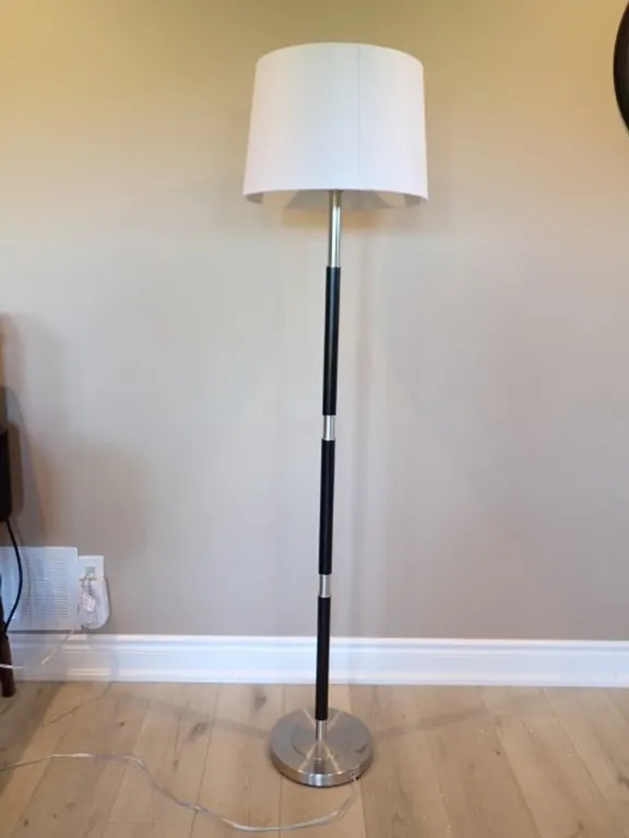 Black Metal Floor Lamp