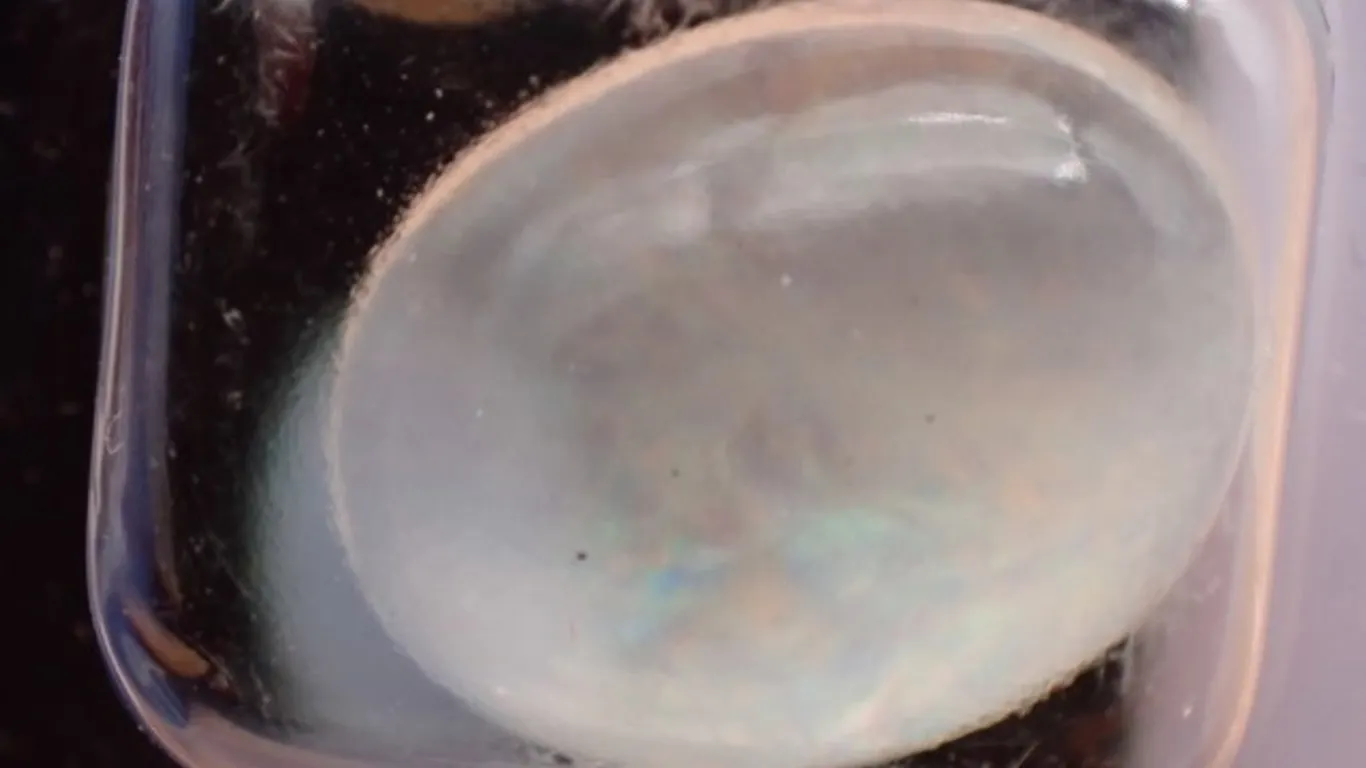 White Fire Opal