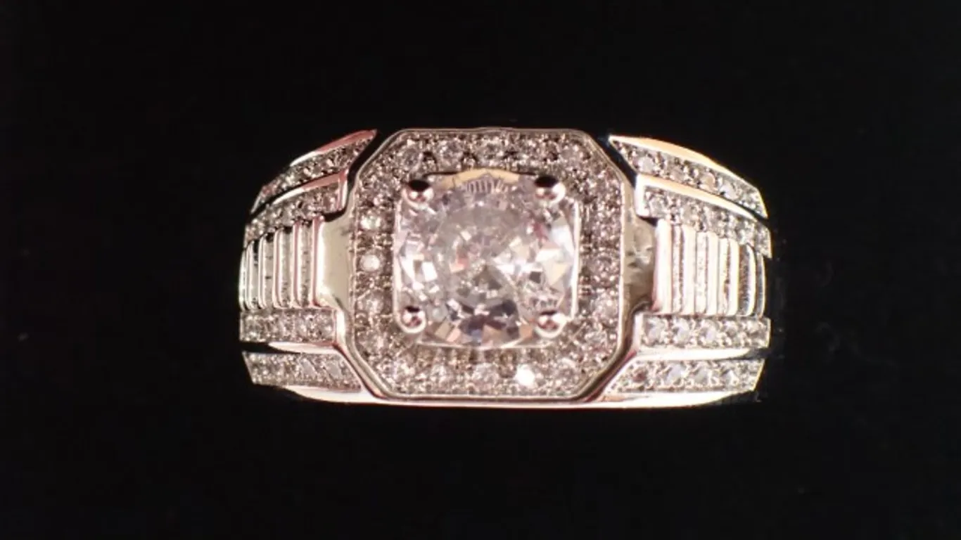 Sterling Silver Men's Ring