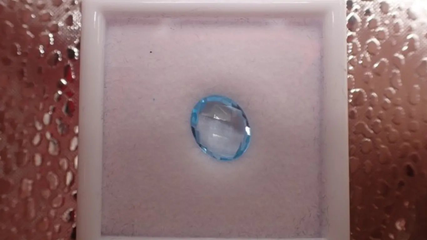 Natural Swiss Blue Topaz
