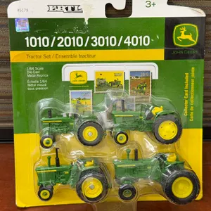 (4) John Deere 1010/2010/3010/4010 Tractors - 1/64