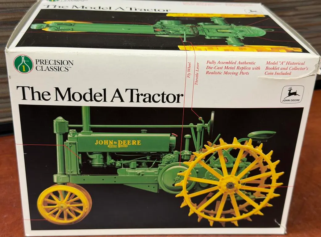 John Deere GP A Tractor on Steel Wheel - 1/16