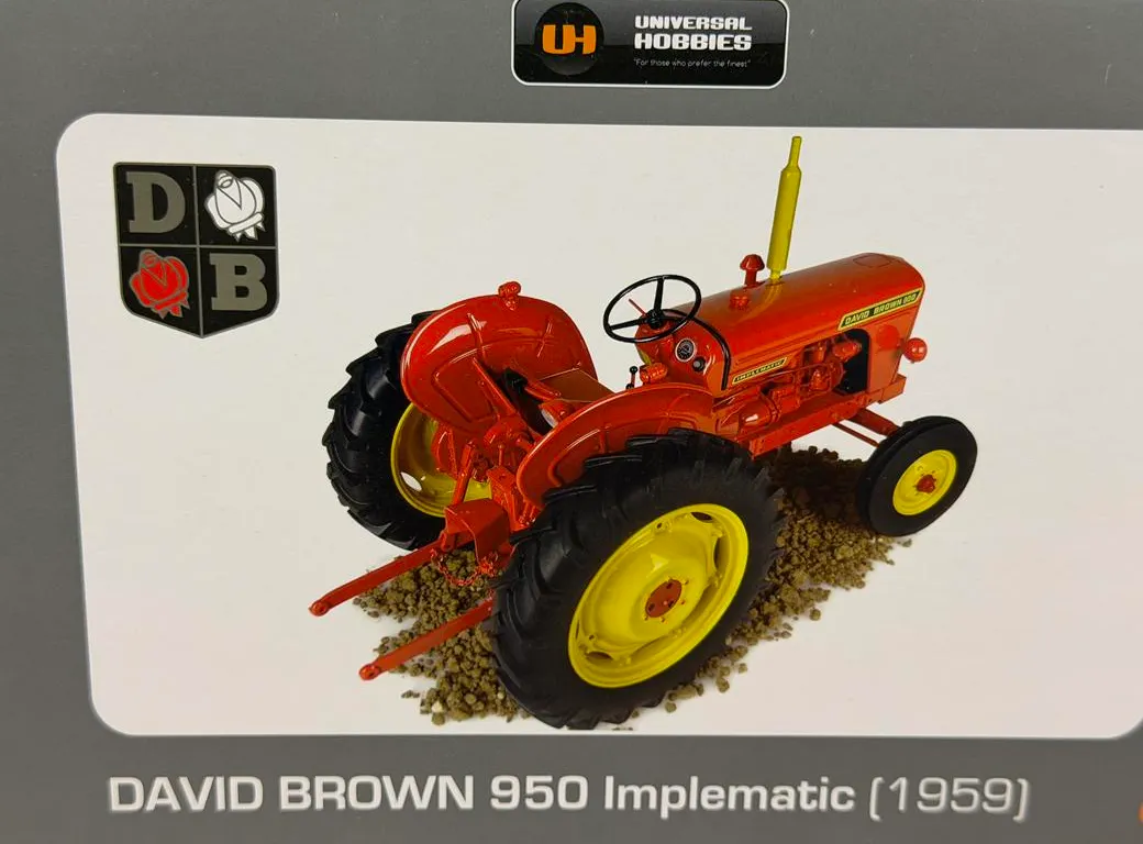 David Brown 950 Implematic (1959) Tractor - 1/16