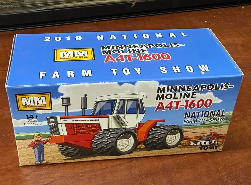 Minneapolis-Moline A4T-1600 Tractor - 2019 Show - 1/64