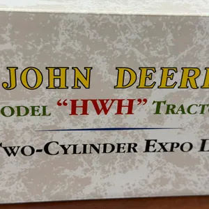 John Deere HWH Tractor 2-Cyl Expo IX - 1/16