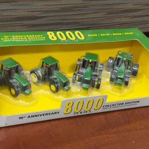 (4) John Deere 8000 Series Tractors - 1/64