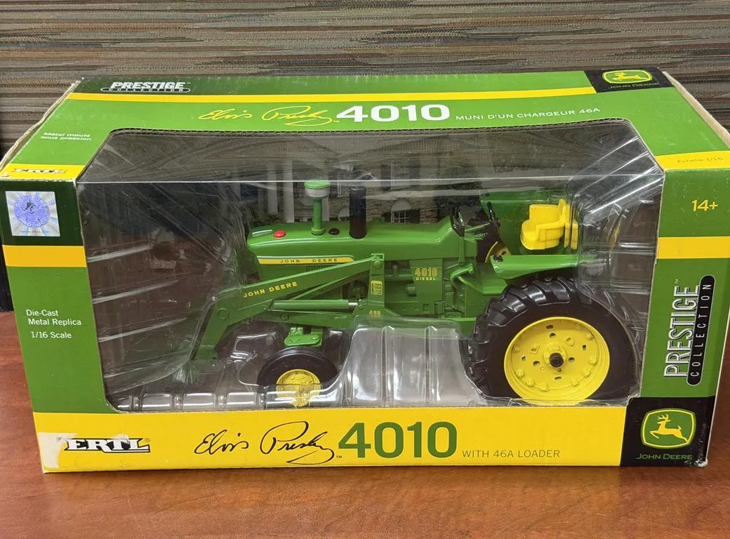John Deere 4010 ELVIS PRESLEY Tractor with Loader - 1/16