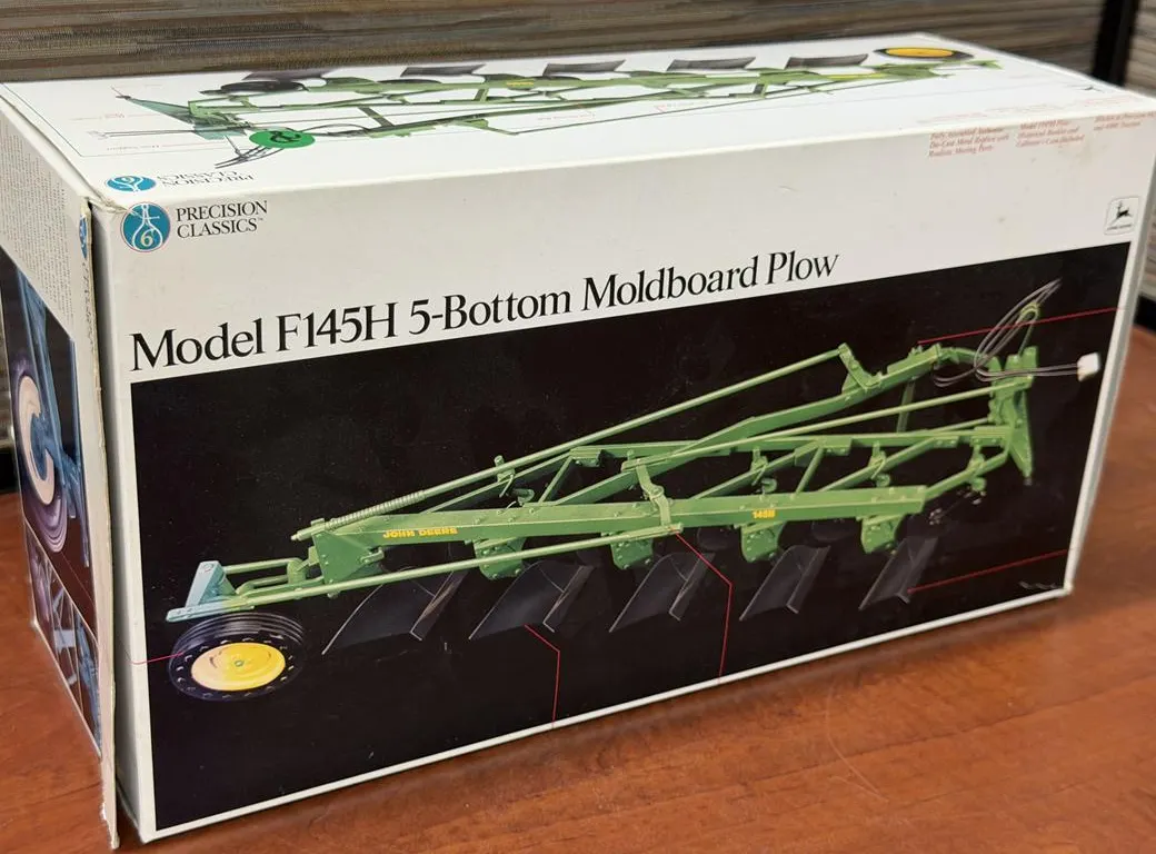 John Deere F145H-5 Bottom Moldboard Plow - 1/16