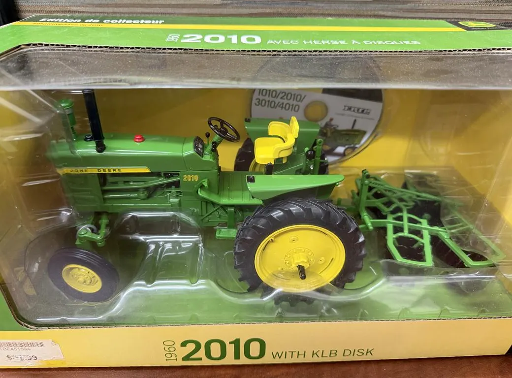 John Deere 2010 Tractor with KLB Disk - 1/16