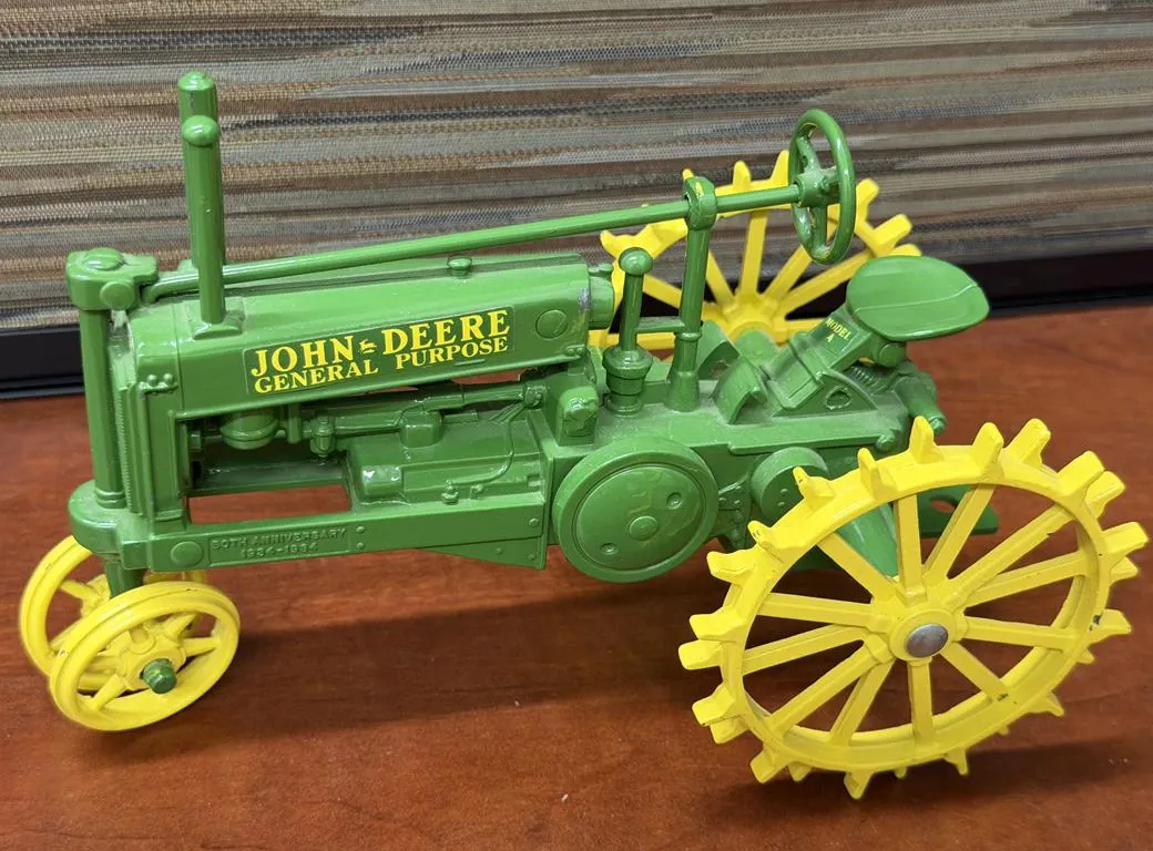 John Deere General Purpose "A" Tractor on Steel - 1/16