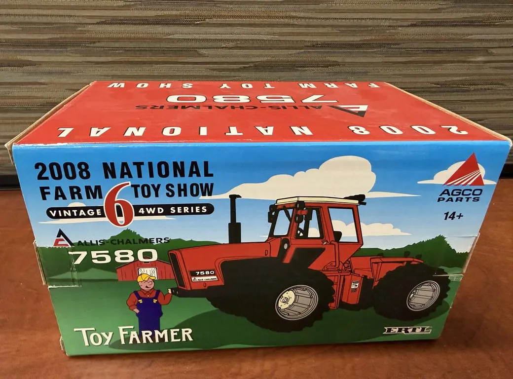 Allis Chalmers 7580 S#6 4WD Tractor 2008 Show - 1/32