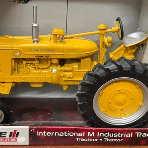 Case International M Yellow Industrial Tractor - 1/16