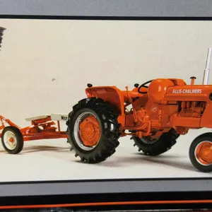 Allis-Chalmers D-14 LP Gas Tractor & NI 254 Mower - 1/16