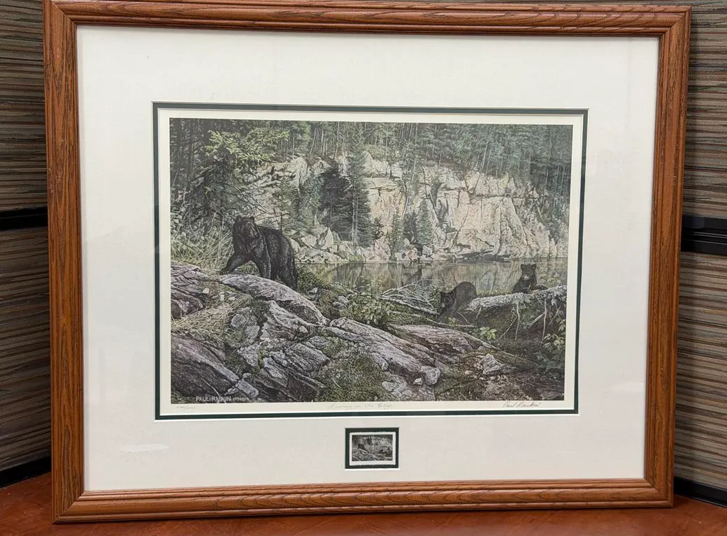 1995 "Living on the Edge" Framed Print - Paul Rankin
