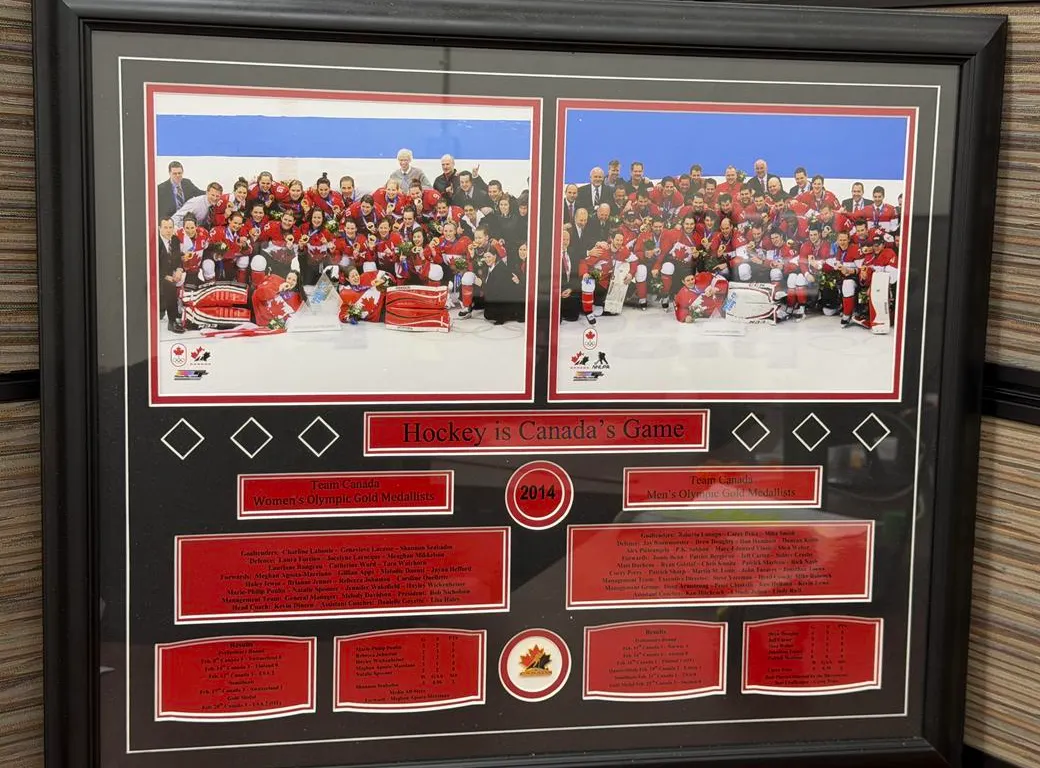 2014 Team Canada Women's and Men's Team Pictures