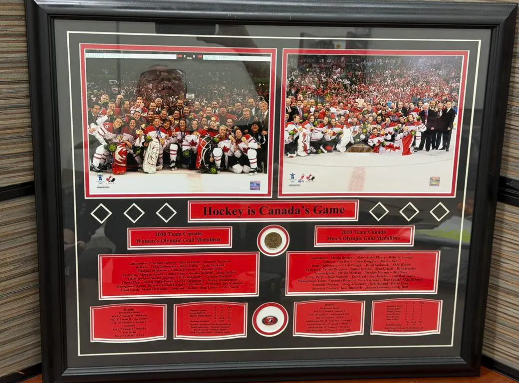 2010 Team Canada Women's and Men's Team Pictures