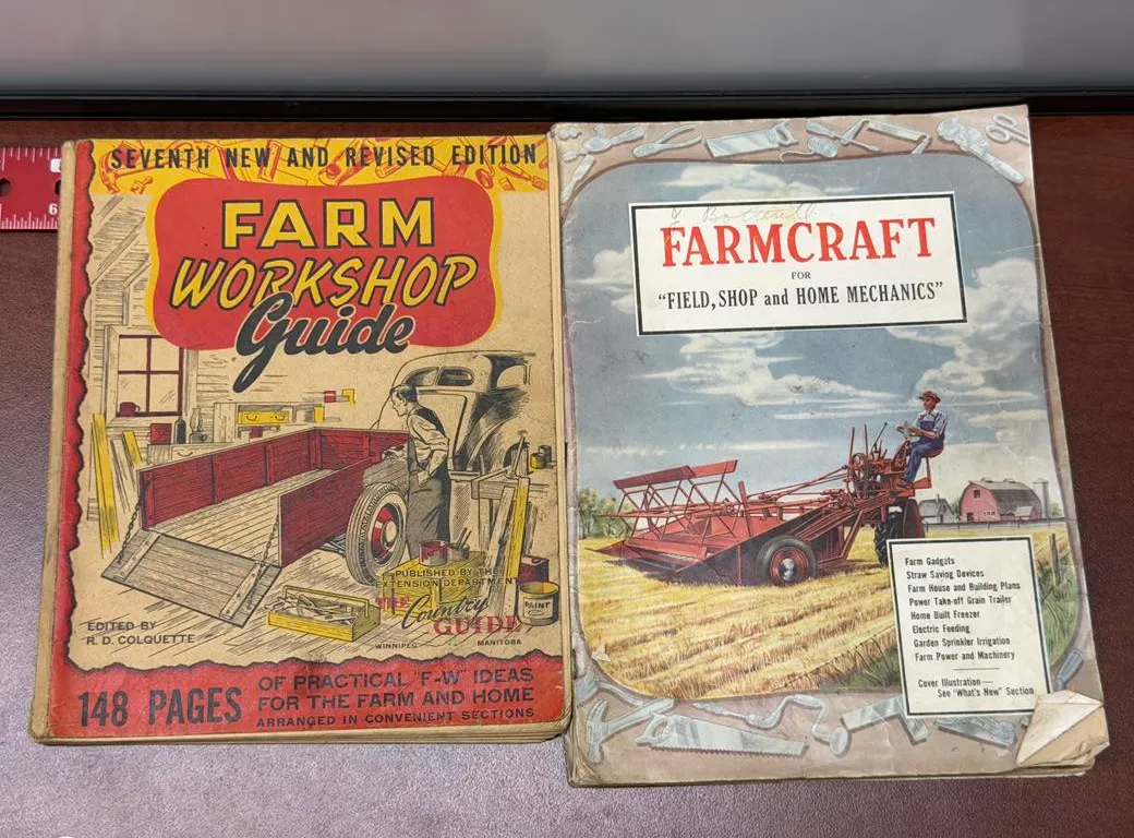 (2) Farm Workshop Guide and Farmcraft Booklets