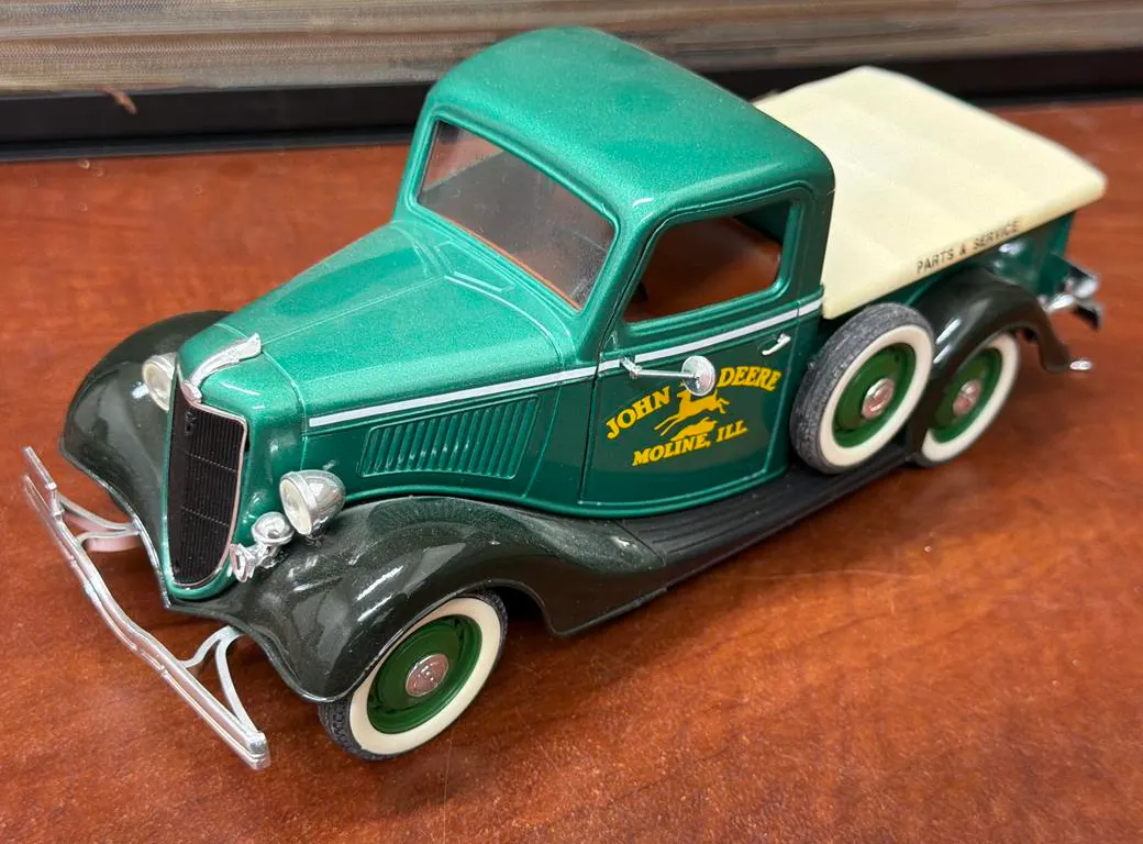 John Deere Moline Green Ford V8 Parts and Service Trk