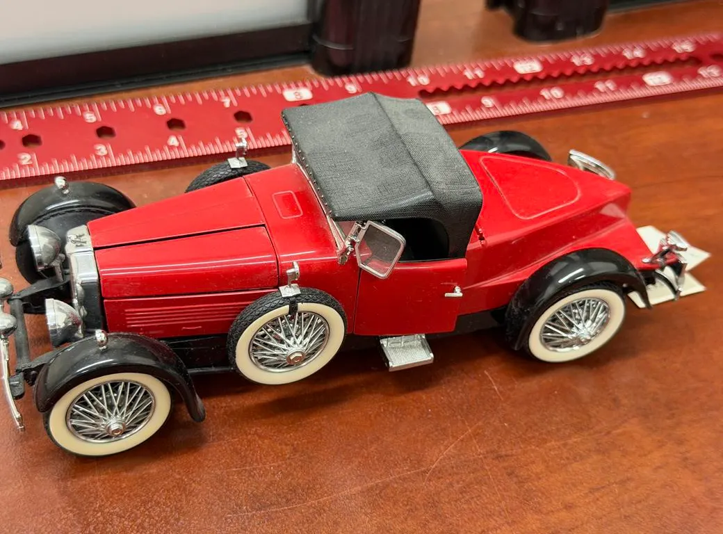 1928 Stutz Black Hawk Boat-Tail Speedster Car - FM - 1/24
