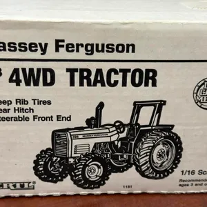 Massey Ferguson 398 4WD Tractor - 1/16