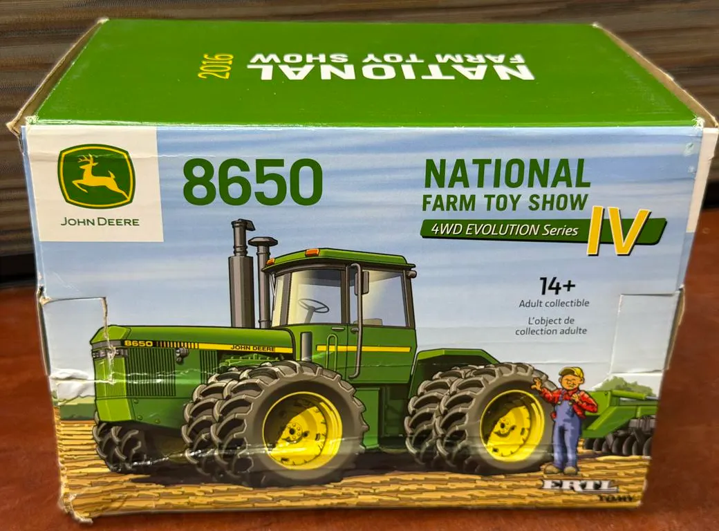 John Deere 8650 4WD Tractor - 2016 Show - 1/32