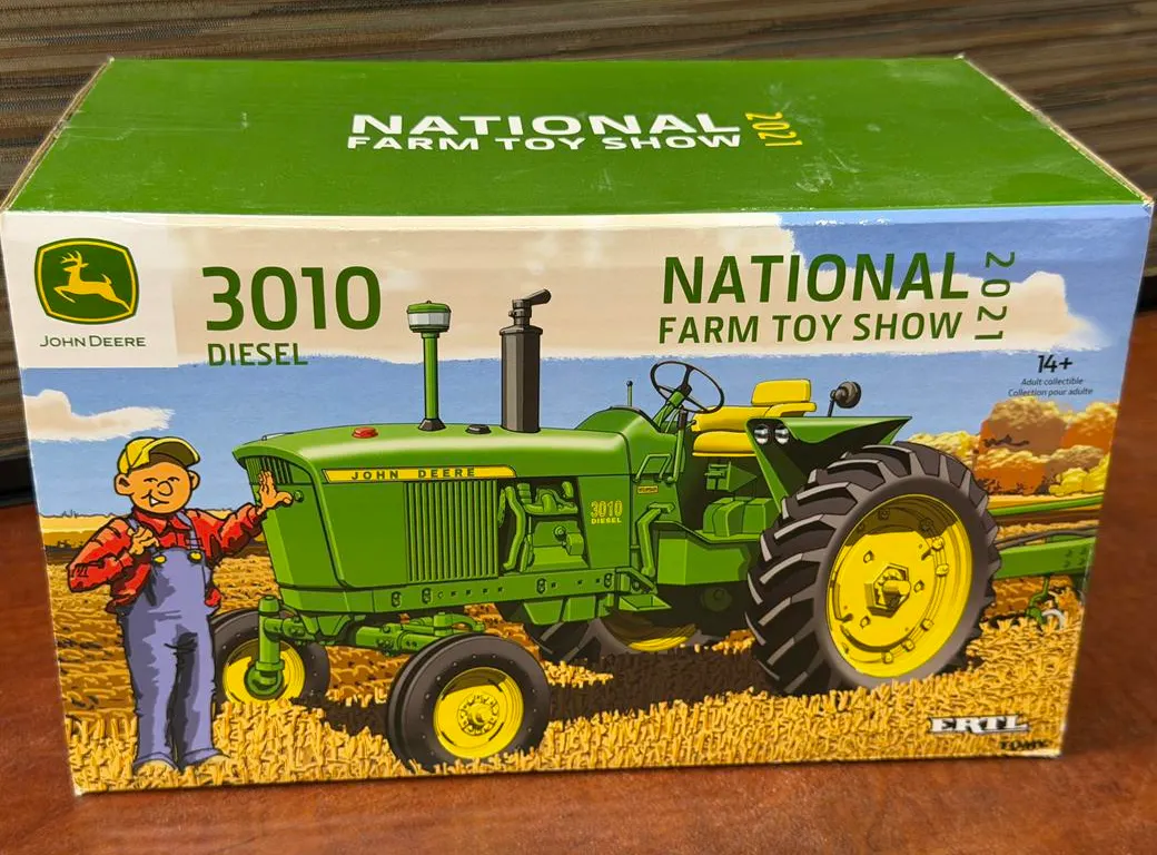John Deere 3010 Diesel Tractor - 2021 Show - 1/16