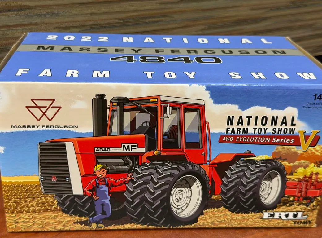Massey Ferguson 4840 4WD Tractor - 2022 Show - 1/32