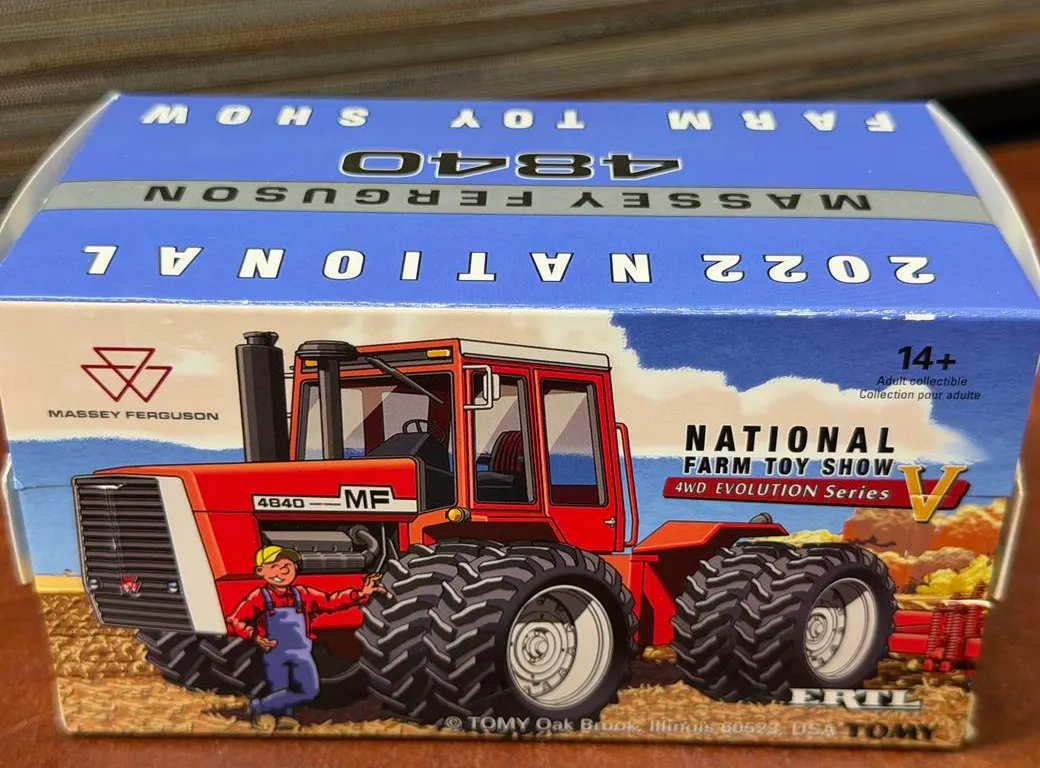 Massey Ferguson 4840 4WD Tractor - 2022 Show - 1/64