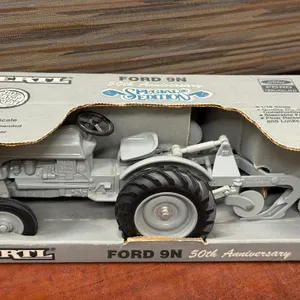 Ford 9N Tractor with 2 Bottom Plow - 50 Anniversary - 1/16