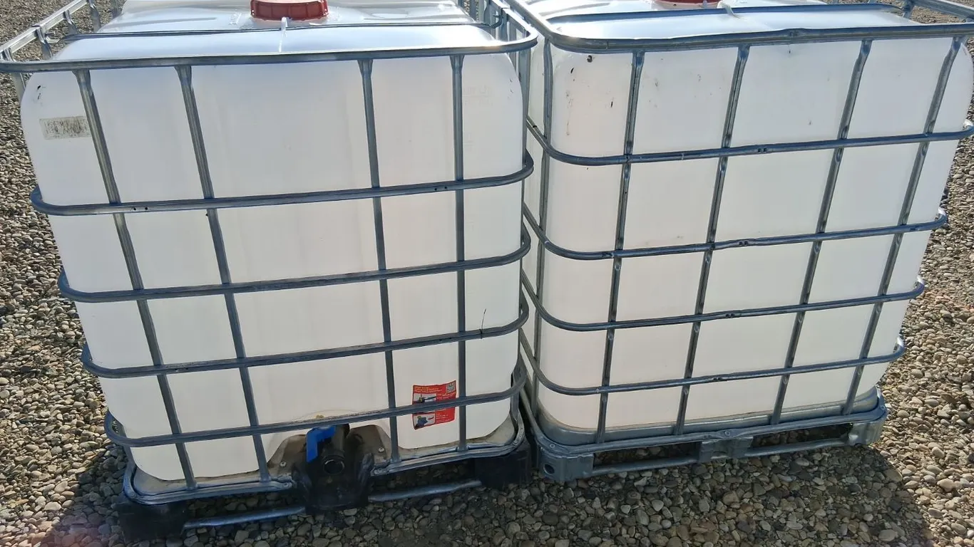 2- 1000L Totes
