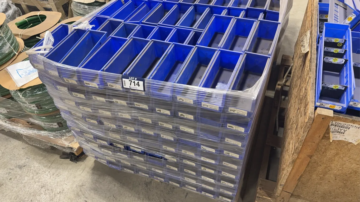 Pallet of Asst. Parts Bins