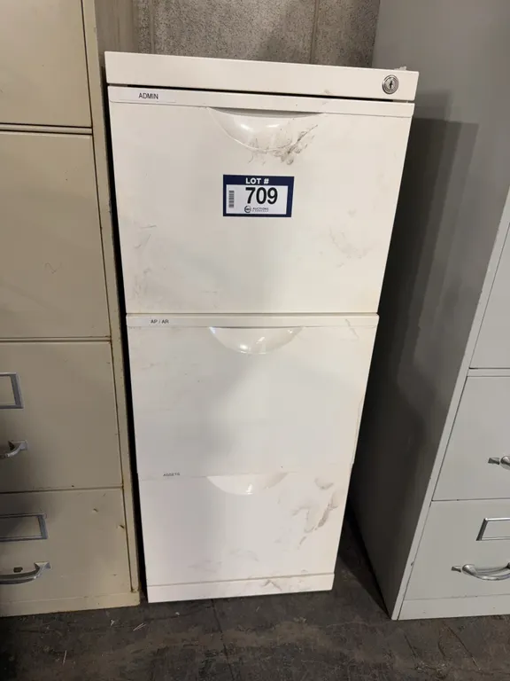 3-Drawer Vertical Filing Cabinet