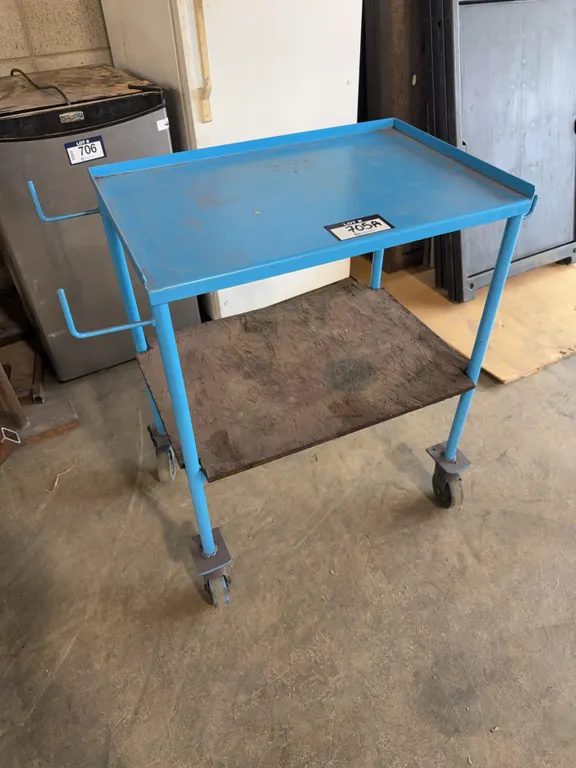 2-Tier Metal Cart