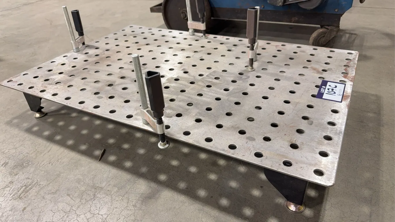 24” X 36” Welding Stand w/ (4) Clamps