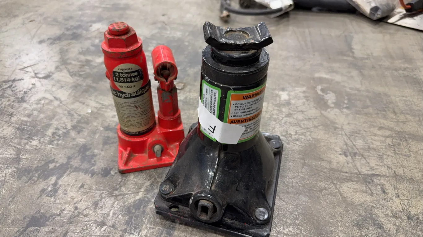 Lot of (2) Asst. Bottle Jacks