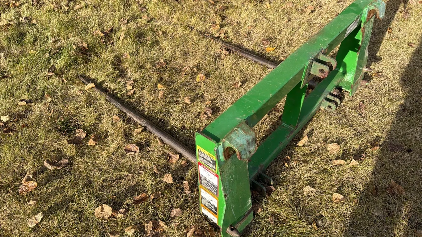 Frontier FE Loader Bale Forks w/ 3pt Attachment Option
