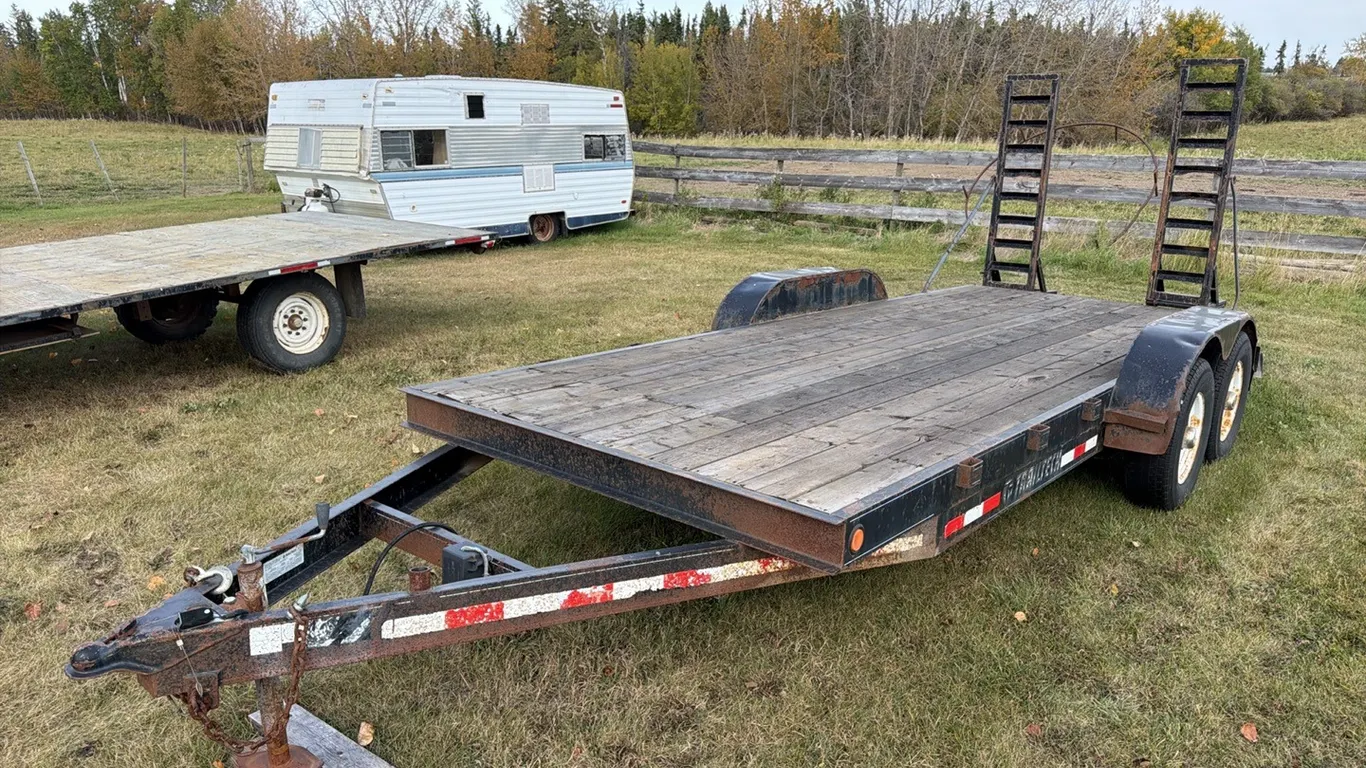 2007 Trail Tech 18’ Equipmeht/ Car Hauler Trailer, VIN 2 CUL2TJ9082023777