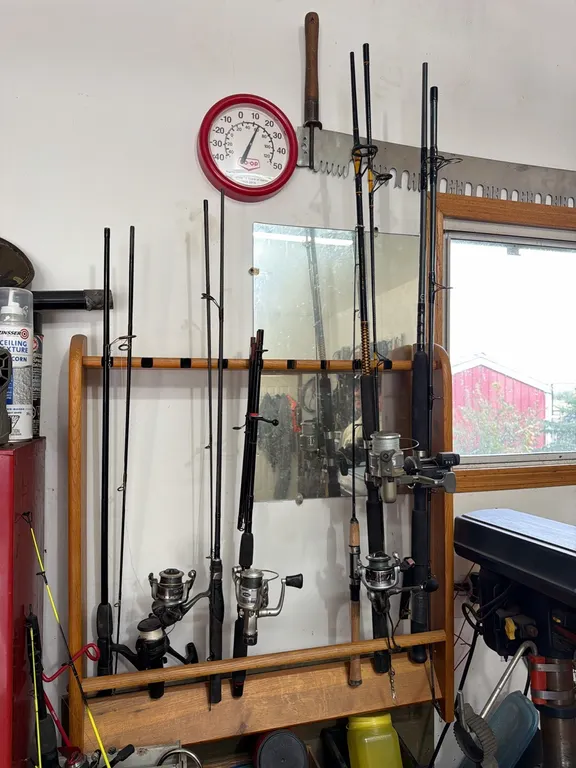 Quantity of Fishing Rods and Outdoor Supplies