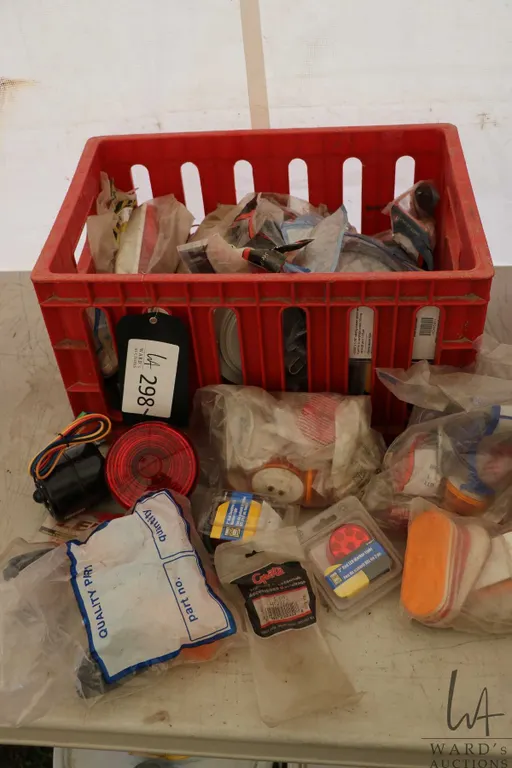 Selection of truck lighting etc.