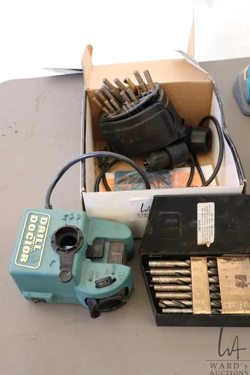 Model 75sp Drill Doctor and two partial drill indexes