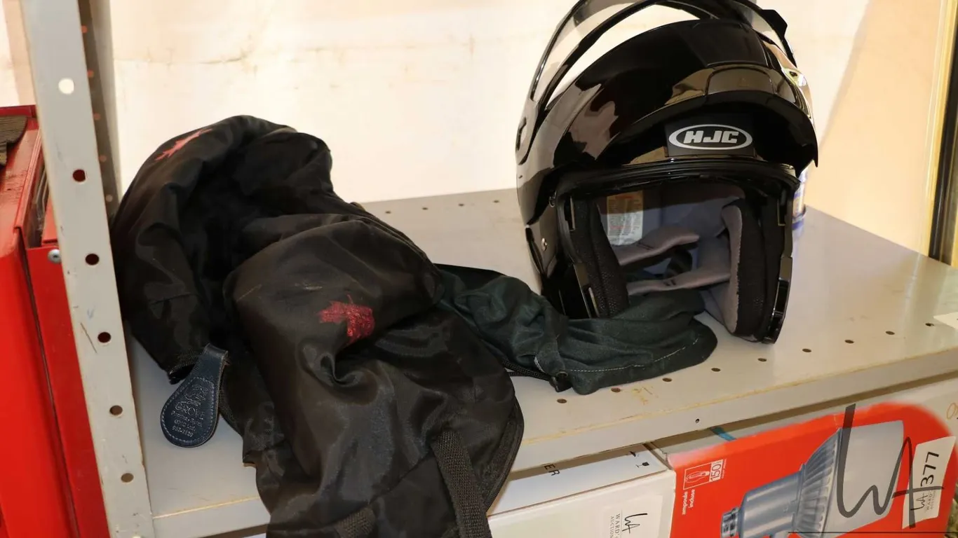HJC full face motorcycle helmet