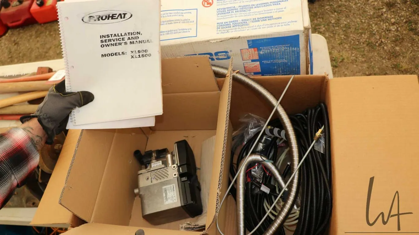 ProHeat heater components, see photos for included items